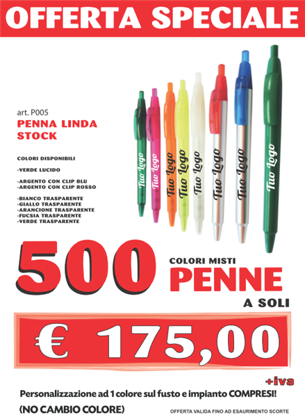 Offerta 500 penne Linda