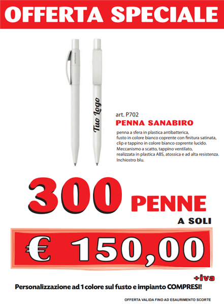 Offerta 300 penne Sanabiro